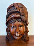 Aziatisch / indiaan ? masker van jong meisje / vrouw, Verzenden