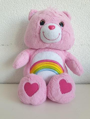 Knuffel. Troetelbeer. Care Bears (Roze) Pluche  beschikbaar voor biedingen