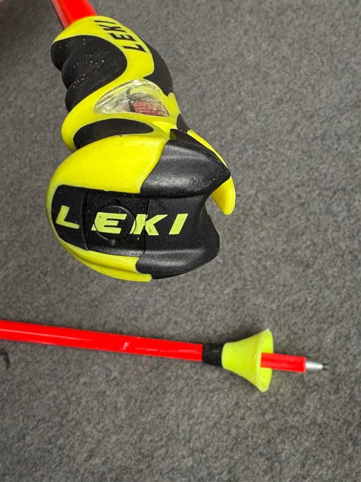 Leki Worldcup Lite slalom skistokken 3D Pro G, Sport en Fitness, Skiën en Langlaufen, Zo goed als nieuw, Stokken, Skiën, Overige merken
