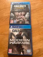 Ps 4 ps 5 call of duty ww2 modern warfare, Spelcomputers en Games, Vanaf 18 jaar, Shooter, Ophalen of Verzenden, Zo goed als nieuw