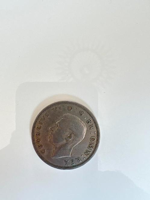 Half Crown 1949 - Brits, Postzegels en Munten, Munten | Europa | Niet-Euromunten, Losse munt, Ophalen of Verzenden
