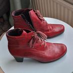 Rode korte dames laarsjes, Ophalen, Lage of Enkellaarzen, Gabor, Zo goed als nieuw