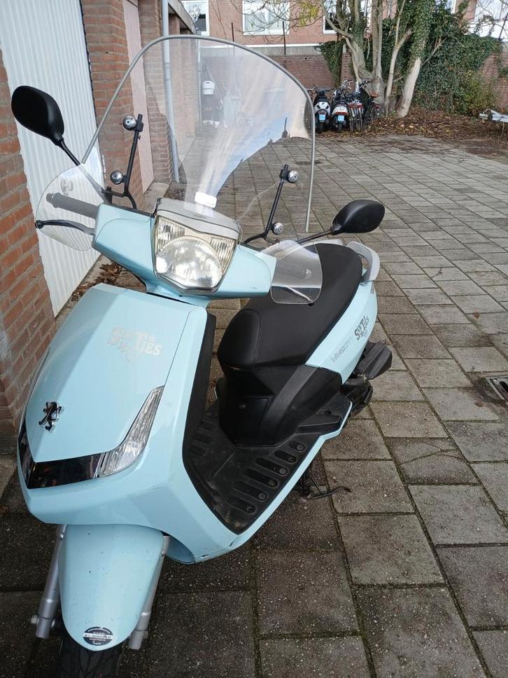 Peugeot New Vivacity 2010 - Goedlopend!, Fietsen en Brommers, Brommers | Peugeot, Gebruikt, Overige modellen, Maximaal 45 km/u