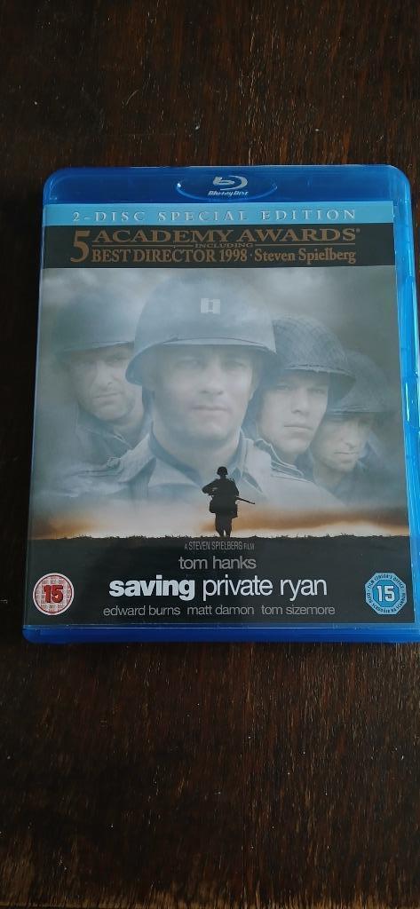 Saving Private Ryan blu ray (regio B), Cd's en Dvd's, Blu-ray, Zo goed als nieuw, Actie, Verzenden