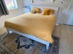 Ikea malm bed tweepersoons 180 x 200 wit incl lattenbodem, Gebruikt, Wit, Tweepersoons, Ophalen of Verzenden