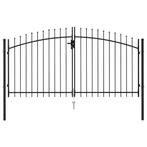 IJzeren tuinpoort hek poort draaihek 3x1,5 m GRATIS BEZORGD, Verzenden, P. Venemakade 163c, 9605 PN Kiel-Windeweer, Nieuw, Spijlenhekwerk