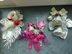 vintage jaren 50 kerst corsages met klokjes, Ophalen of Verzenden, Gebruikt