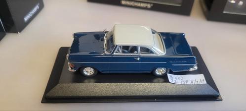 Minichamps 1960 Opel Rekord Coupe P2 Sample model, Hobby en Vrije tijd, Modelauto's | 1:43, Zo goed als nieuw, Auto, MiniChamps