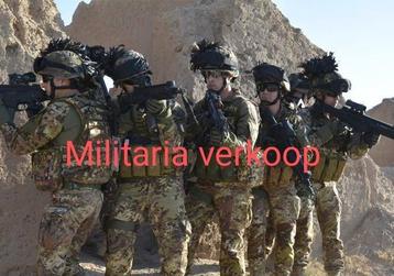 Militaria verkoop  beschikbaar voor biedingen