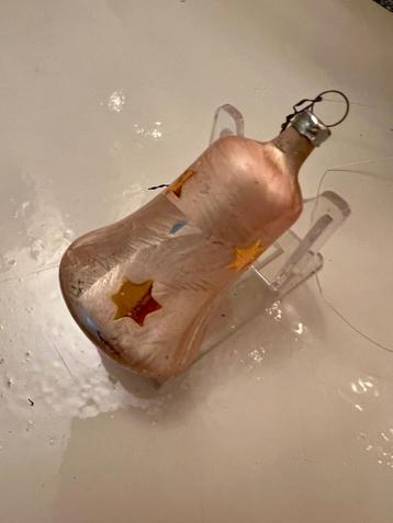 Vintage glazen kerstversiering en ornamenten uit 1960 beschikbaar voor biedingen