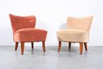 Set van 2 Artifort 102 fauteuil design Theo Ruth, Ophalen, Hout, Gebruikt, Vintage