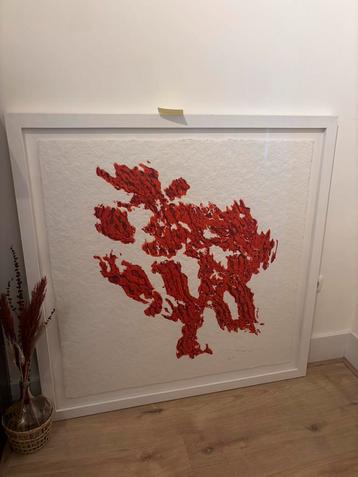Armando Schilderij Abstract 107x107cm beschikbaar voor biedingen