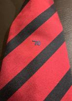 Nationale Nederlanden rood-blauw stropdas gestreept, Ophalen of Verzenden, Nieuw, Gebruiksvoorwerp