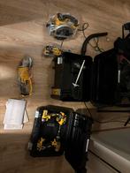 DeWalt Set (2 accu's, geen lader/klopboor), Ophalen of Verzenden, Gebruikt, Minder dan 400 watt, Boor- en Schroefmachine