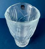 Vintage glazen vaas Muurla, handmade in Finland, Huis en Inrichting, Woonaccessoires | Vazen, Overige kleuren, Ophalen of Verzenden