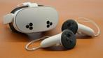 Meta Quest 3s + Link Cable - Compleet!, Spelcomputers en Games, Virtual Reality, Ophalen, Zo goed als nieuw, VR-bril, Pc