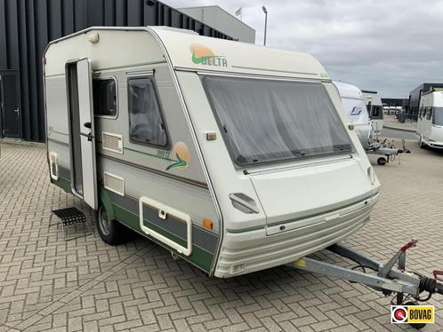 Delta Delta 390, Caravans en Kamperen, Caravans, Bedrijf, tot en met 3, 500 - 750 kg, Standaardzit, Delta, Overige, Gascomfoor
