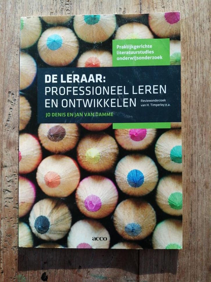 De leraar: professioneel leren en ontwikkelen, Boeken, Wetenschap, Zo goed als nieuw, Sociale wetenschap, Ophalen of Verzenden