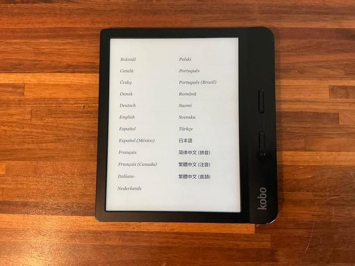 Kobo Libra H2O, Computers en Software, E-readers, Gebruikt, 7 inch, 8 GB, Touchscreen, Verzenden