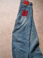 Loewe Jeans - Rode Details - XS/S, Ophalen of Verzenden, Nieuw, Blauw, W32 (confectie 46) of kleiner