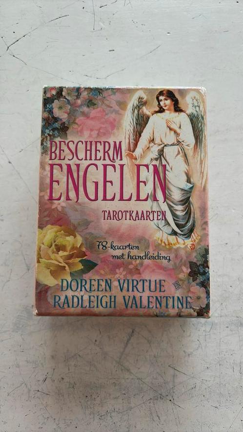 Doreen Virtue - Beschermengelen Tarotkaarten, Boeken, Esoterie en Spiritualiteit, Zo goed als nieuw, Overige typen, Tarot of Kaarten leggen