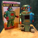 Antieke mechanical Mighty Robot van Noguchi., Ophalen of Verzenden