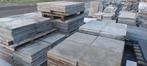 Chinees hardsteen terrastegels, 80 m2, 50x50x3 cm.320 stuks!, Tuin en Terras, Ophalen of Verzenden, Gebruikt, Natuursteen, Terrastegels