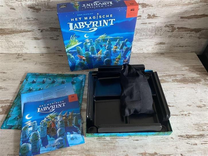 het magische labyrint bordspel [s842], Hobby en Vrije tijd, Gezelschapsspellen | Bordspellen, Zo goed als nieuw, Ophalen of Verzenden