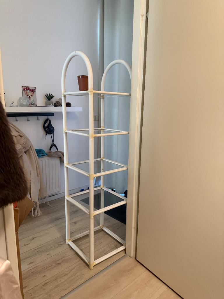 Badkamermeubel, Huis en Inrichting, Badkamer | Badkamermeubels, Ophalen, (Half)hoge kast, Minder dan 50 cm, Zo goed als nieuw