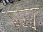 Decoratief antiek ijzeren fietsenrek voor 6 fietsen 96x95x48, Ophalen, Gebruikt