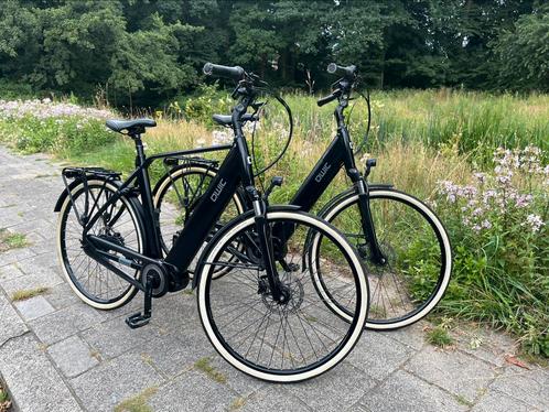 Qwic MN7+ Elektrische dames/herenfiets/middenmotor/SETJE, Fietsen en Brommers, Elektrische fietsen, Zo goed als nieuw, Qwic, 51 tot 55 cm