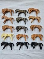 (C) Playmobil. 3 paarden en 3 pony's met vast zadel., Ophalen of Verzenden, Zo goed als nieuw, Los playmobil