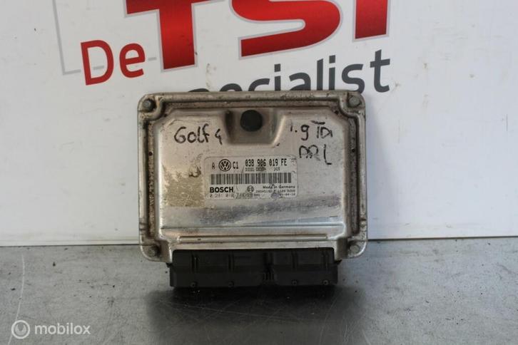Computer motormanagement ​​​​VW Golf IV ('97-'04)​ 1.9TDI, Auto-onderdelen, Elektronica en Kabels, Volkswagen, Gebruikt, Ophalen of Verzenden