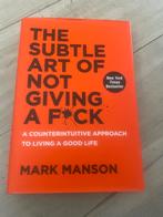 The Subtle Art of Not Giving a F*ck - Mark Manson, Ophalen of Verzenden, Zo goed als nieuw, Overige onderwerpen