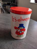 Retro Paddington blik, Verzamelen, Blikken, Ophalen, Gebruikt