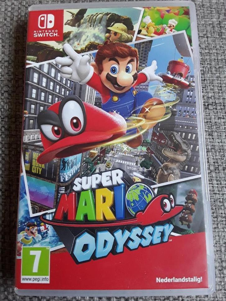 Nintendo Switch Game Super Mario Odyssey, Spelcomputers en Games, Games | Nintendo Switch, Zo goed als nieuw, Avontuur en Actie