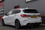 BMW 1-serie 118i Executive Sport Cruise, Afn.trekhaak, Stoel, Gebruikt, Leder en Stof, Wit, Bedrijf