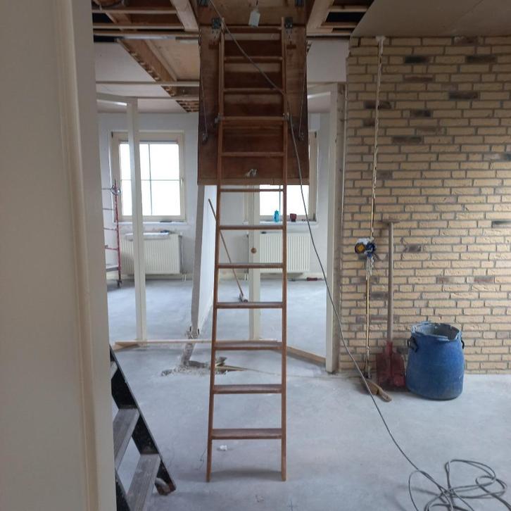 trap, Doe-het-zelf en Verbouw, Ladders en Trappen, Gebruikt, Ladder, 2 tot 4 meter, Ophalen