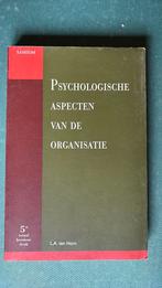 L.A. ten Horn - Psychologische aspecten van de organisatie, Ophalen of Verzenden, Zo goed als nieuw, L.A. ten Horn
