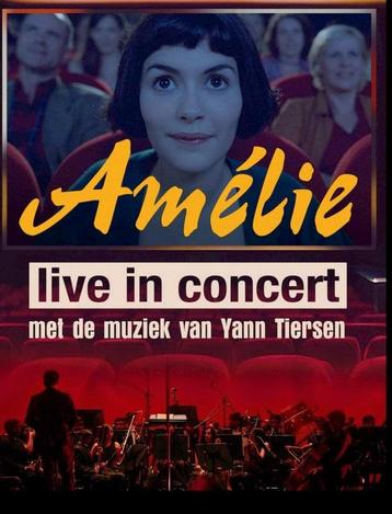 Amélie live in concert, 2 tickets beschikbaar voor biedingen
