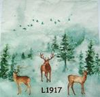 Servetten decoupage/bullet journal – Herten L1917, Verzenden, Nieuw, Materiaal
