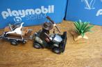 safari wild life jungle 4834 quad aanhanger skelet mes 100%, Ophalen of Verzenden, Zo goed als nieuw, Complete set