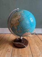 Lucky Vintage vintage Staatkundige Globe lamp & glas, Huis en Inrichting, Woonaccessoires | Wereldbollen, Ophalen, Onbekend, SVH Staatkundig