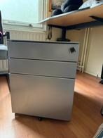 Metalen Ladekast Onder Bureau - Met Sleutel, Huis en Inrichting, Kasten | Ladekasten, Ophalen, Minder dan 50 cm, Gebruikt, Minder dan 100 cm