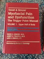 2 boeken, Triggerpoints/myofasciale pain, Boeken, Gelezen, Travell and Simons, Beta, HBO