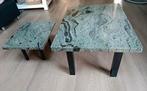 3 Marmeren tafels, Ophalen, 100 tot 150 cm, Zo goed als nieuw, Minder dan 50 cm