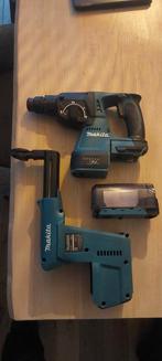 Makita klopboor combihamer machine incl accu, Doe-het-zelf en Verbouw, Gereedschap | Boormachines, Ophalen of Verzenden, Zo goed als nieuw