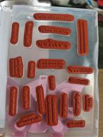 Stampin up stempels, Ophalen of Verzenden, Zo goed als nieuw, Taarten, Overige typen