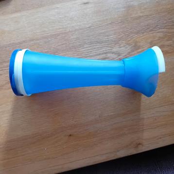 Tupperware Poedersuikerbus - Vintage Blauw/Wit beschikbaar voor biedingen