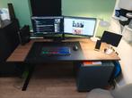 Ikea mittzon zit sta bureau handmatig 120x60, Huis en Inrichting, Bureaus, Ophalen, In hoogte verstelbaar, Zo goed als nieuw, Bureau